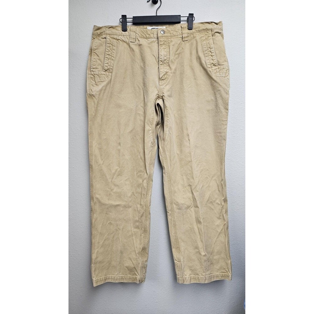 Mountain Khakis Pants Mens 42x32 Beige Original Mountain Pant Relaxed Fit Canvas